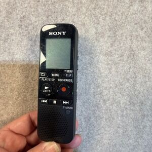 Sony ICD-PX333 Digital Voice Recorder Handheld Mono Dictation Device Black
